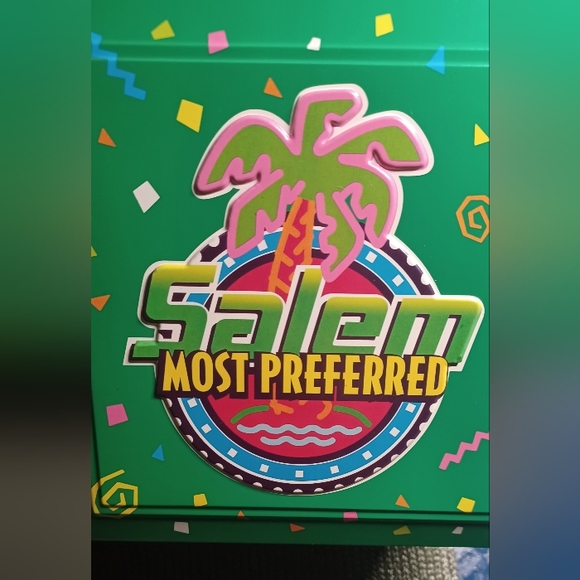 Vintage Salem cigarettes tin playing cards, coasters, cocktail napkins party. - Picture 14 of 14